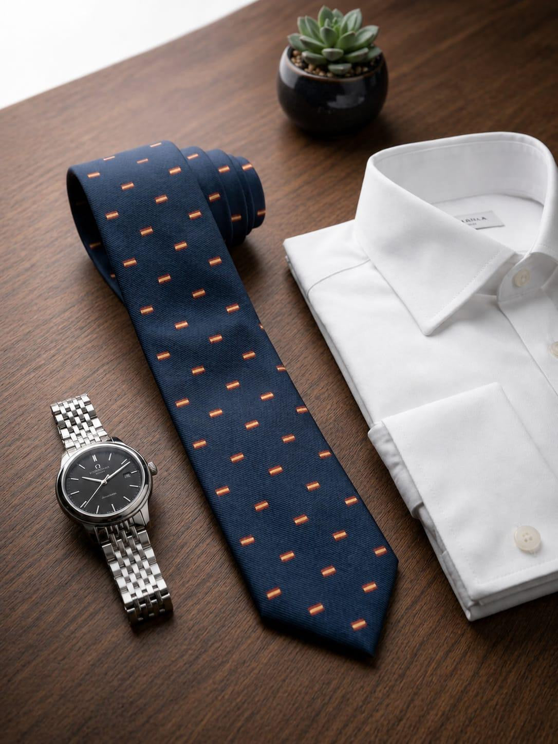 Corbata azul marino España