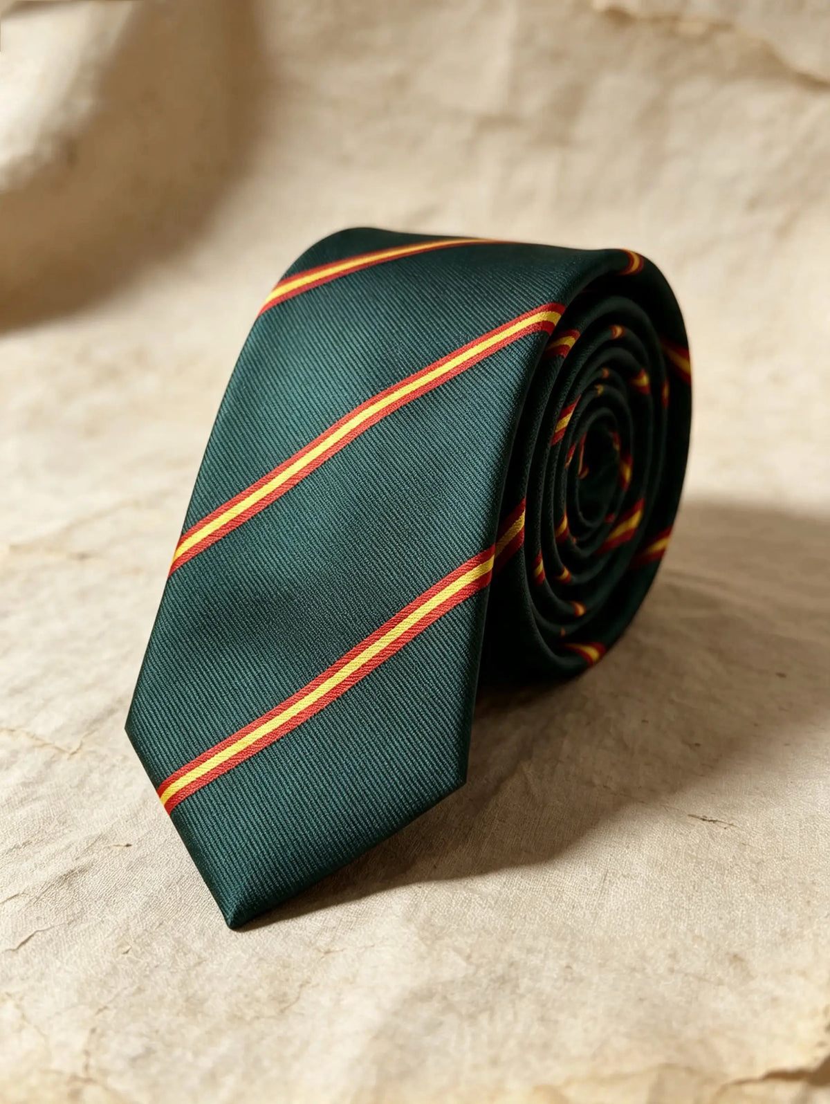 Corbata verde bandera España