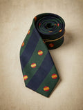 Corbata de rayas azul y verde España