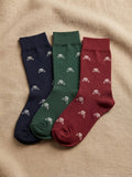 Pack de 3 calcetines de calaveras