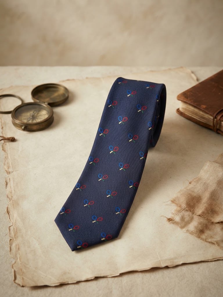 Corbata raquetas colores